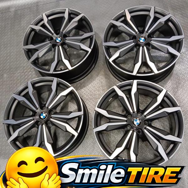 美品 走行少 BMW F48 X1 F39 X2 純正オプション Mライト アロイ ダブルスポーク スタイリング 717M 20インチ 8J+50 PCD112