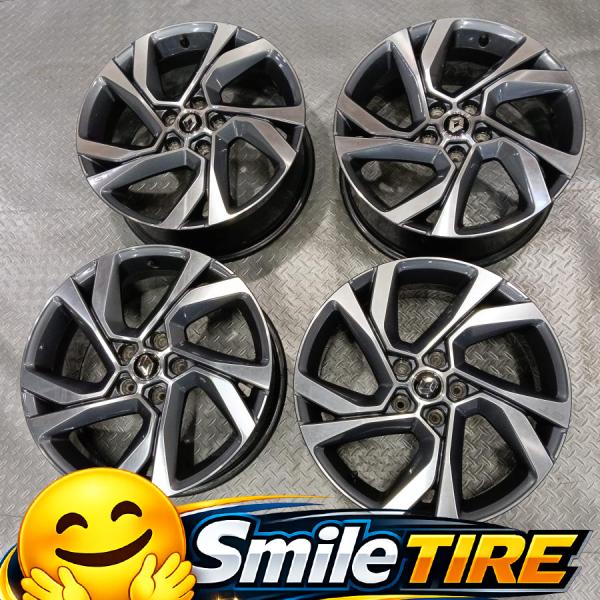 希少モデル ルノー メガーヌ GT 純正 18インチ 7.5J+46 PCD114.3-5穴 403001562R 車検 ノーマル戻し スタッドレス用など