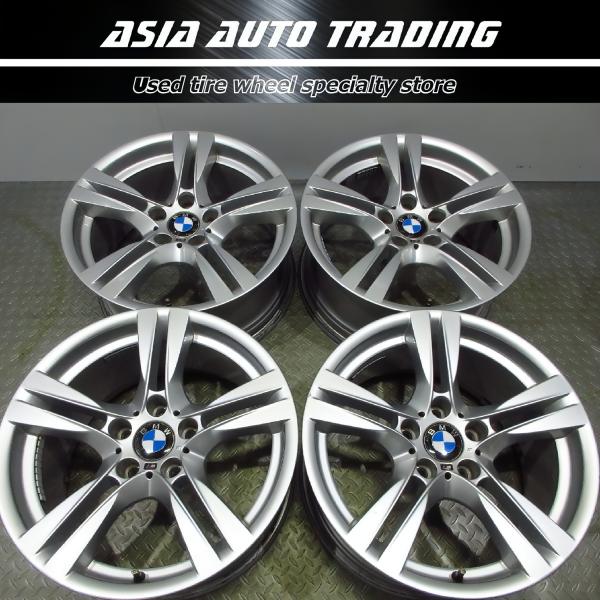 【直接渡し、送料込可】 BMW E84 X1 Mスポーツ PCD120×5 BMW 希少モデル BMW E84 X1 Mスポーツ 純正 ダブルスポーク 355M 18