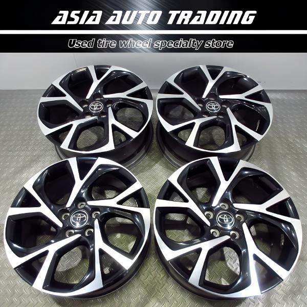 綺麗品 トヨタ純正 ヤリスクロス 18×7J +50 PCD114.3 1本販売 ☆ヤリスクロス 純正 ホイール☆ 18x7J トヨタ ヤリスクロス 5H