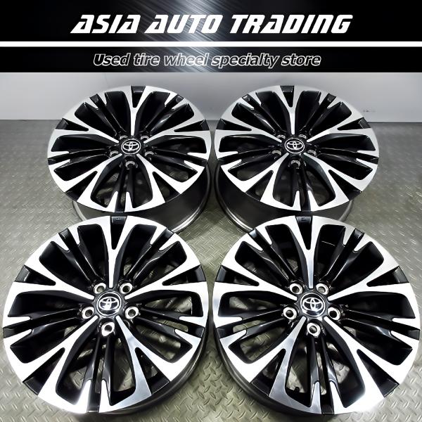 トヨタ 美品 走行極少 ヤリスクロス Z 純正 改良前 18インチ 7J+
