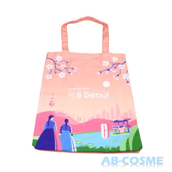 CLINIQUE（クリニーク） バッグ ノベルティSEOULトートバッグ#ピンク