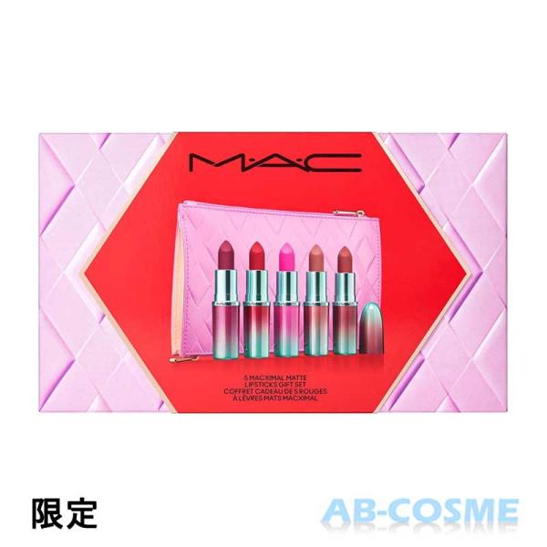 APE×MAC メイクポーチ(リップ+あぶらとり紙)３点セット新品未使用品 M・A・C（マック） リップ マキシマル マット リップスティック ギフト