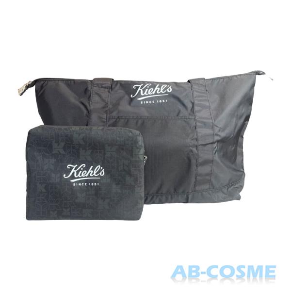 Kiehl's（キールズ） バッグ トラベルバッグ #ブラック 折りたたみ