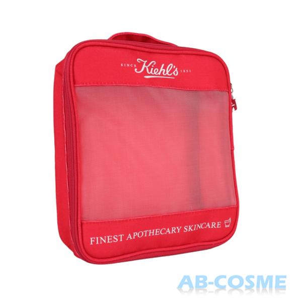 キールズ KIEHL'S ノベルティコスメポーチ#FINEST APOTHECHRY SKINCARE レッド [ ポーチ ] 小物入れ 旅行 大容量 大きめサイズブランド：キールズ KIEHL'S カテゴリ：ポーチ原産国：中国製  容量：...