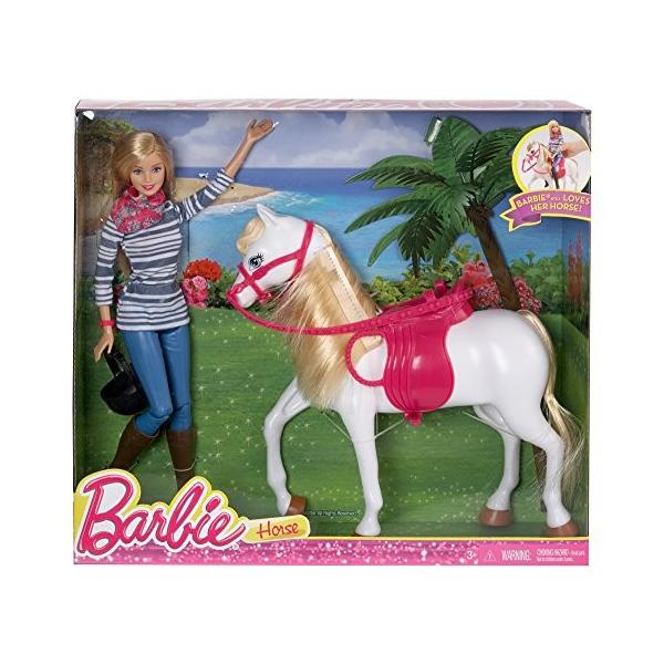 barbie loves her horse