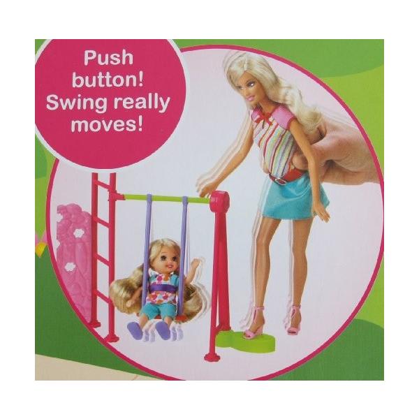 barbie playground playset
