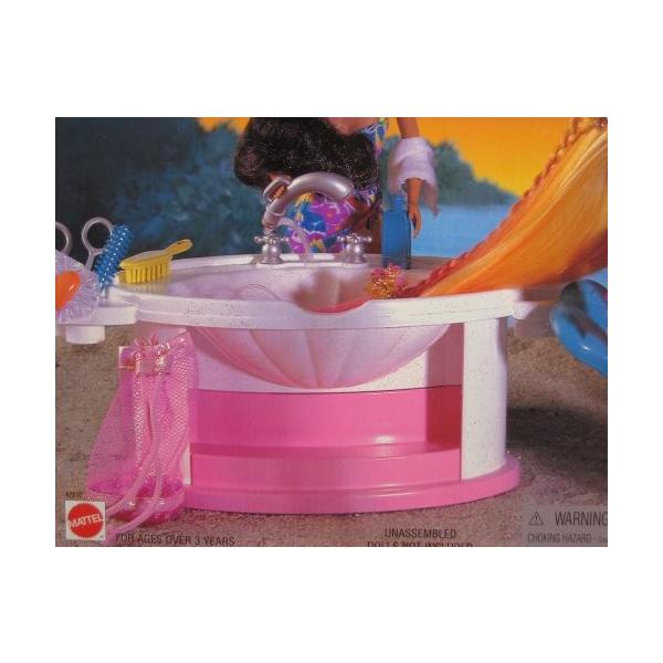 Barbie Hula Hair Shampoo N Style Salon Playset W Sink Working Spray Hose 1996 Arcotoys Mattel Www Khabarbani Com