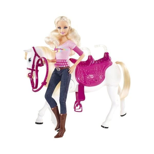 barbie tawny walking horse