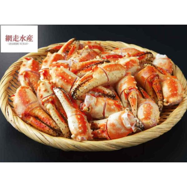 ボイルたらばがに爪(１kg・ボイル冷凍・タラバ蟹)  自宅用 希少 フライ 便利 おつまみ ご飯のお供 ご飯のおかず カニ身 天ぷら F434