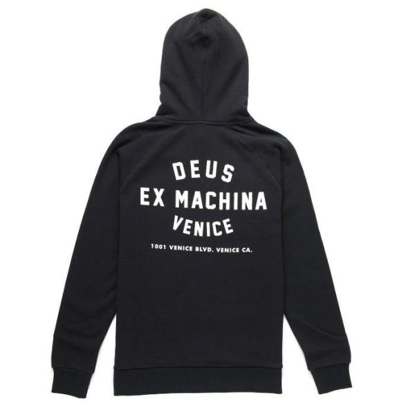 Deus Ex Machina(デウス エクス マキナ) Venice Address Hoodie (BLACK