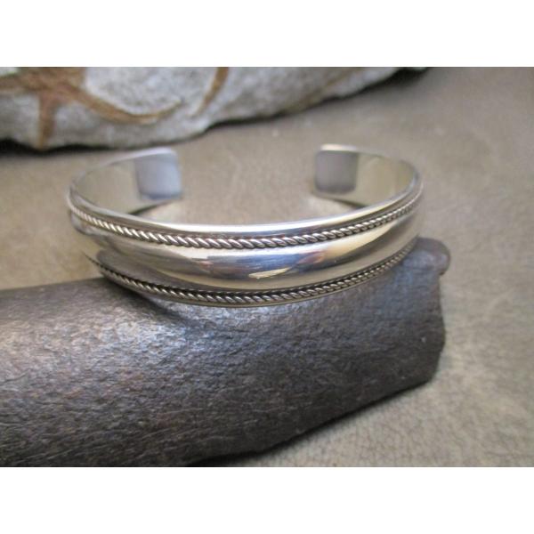 Silver925 Bangle シルバーバングル 25.1g BN73 : ABC-925