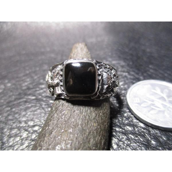 Silver925 Ring Owl オニキス シルバーリング フクロウ 梟 純銀指輪 号 5 2g N761 Buyee Buyee 日本の通販商品 オークションの代理入札 代理購入
