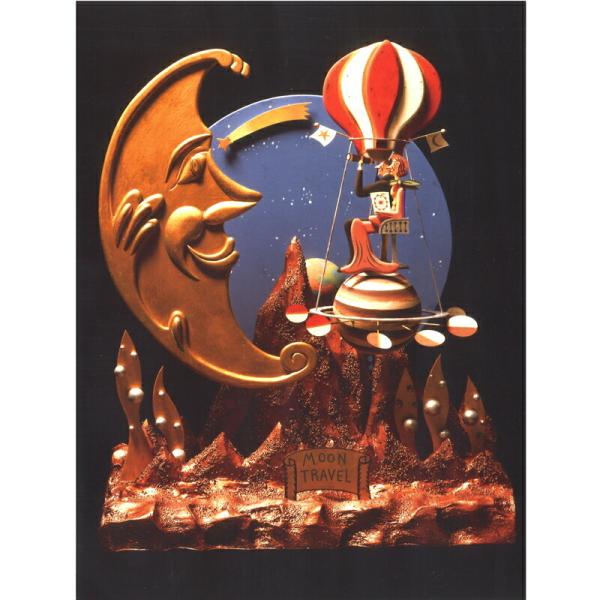 シャドーボックス tam tam toys B-17 MOON TRAVEL 6×8インチ メール便
