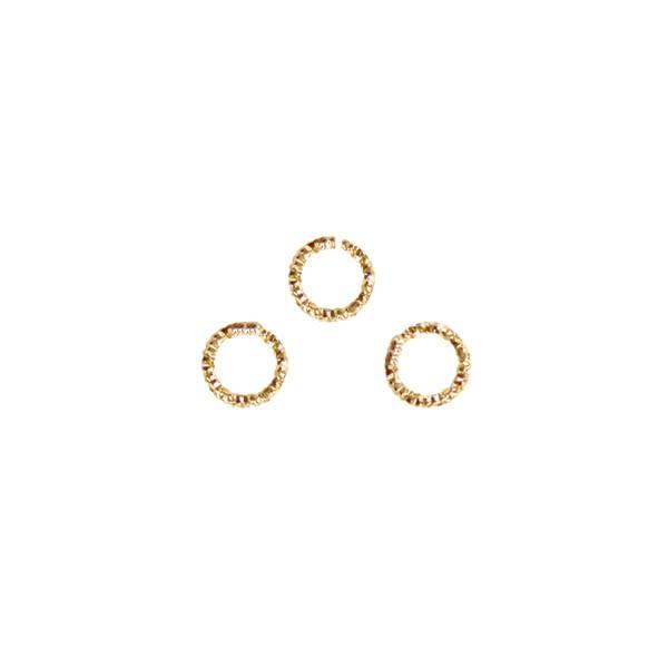 デザイン丸カン 1×6mm BJ-185G ゴールド : 手芸用品のABCクラフト