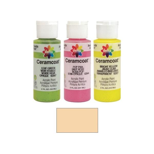 トールペイント 絵具 絵の具 デルタ セラムコート(2oz.59ml)普通色/Rosy Beige ロージーベージュce-2019