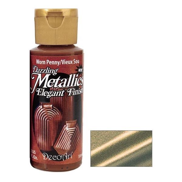 デコアート アメリカーナアクリルペイント 2oz.59ml メタリックカラー Champagne Gold シャンパンゴールド da-202