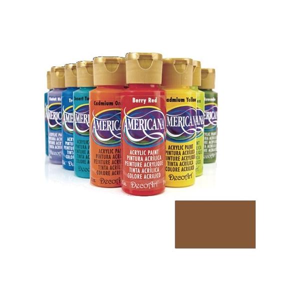 デコアート アクリル絵具 アメリカーナ ココア DA-259 2oz. 2mvetro デコアート アメリカーナアクリルペイント 2oz.59ml 普通色