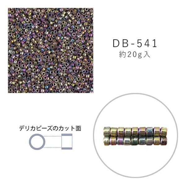 MIYUKI デリカビーズ DB-541 パラジュームレインボー 20g メール便