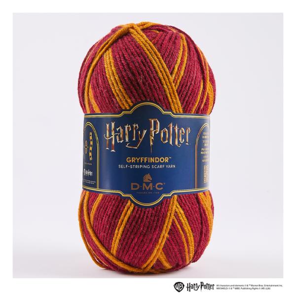 【DMC x ハリー・ポッター TM 】SELF-STRIPING SCRF YARN　301 Gryffindor