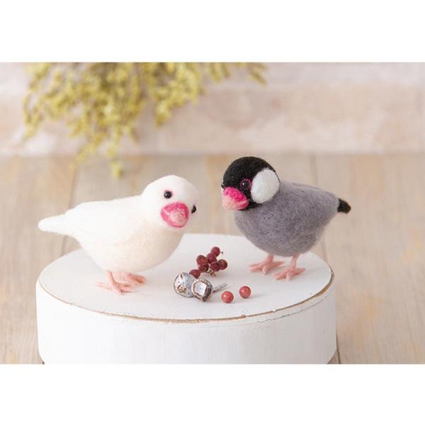 他サイト： アクレーヌでつくる 桜文鳥と白文鳥  h441-526の商品画像