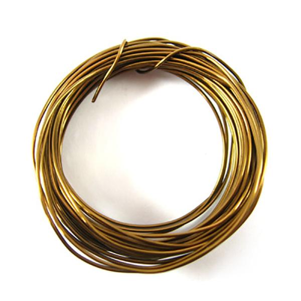 MIYUKI  ジュエリーワイヤー＃22  0.65mm ＃21ビンテージブロンズ メール便/宅配便可   h6275-21