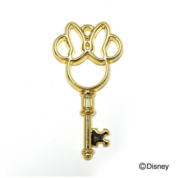 ディズニー フレームチャーム ミニー鍵 LICD-51G ゴールド メール便