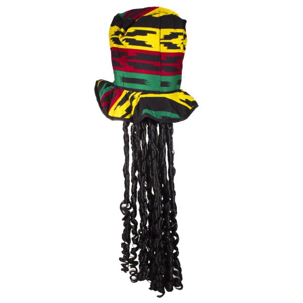 【並行輸入品】ラスタトップハット ドレッドロック付き コスチュームパーティーハット Windy City Novelties Rasta T