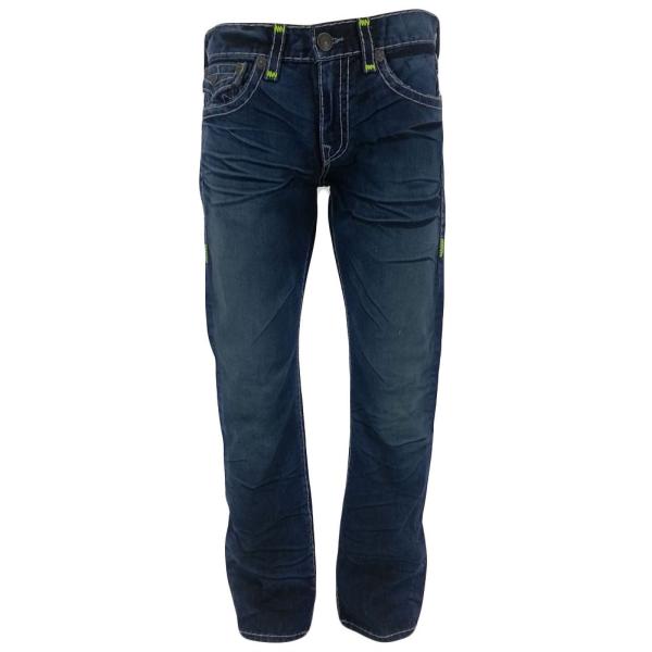 並行輸入品】True Religion Men's Ricky Relaxed Fit Straight Leg