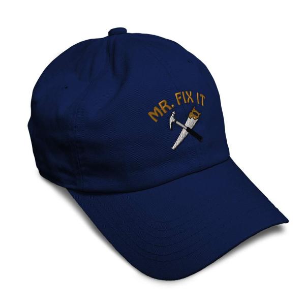 【並行輸入品】Soft Baseball Cap Mr. Fix It Embroidery Construction Contractor