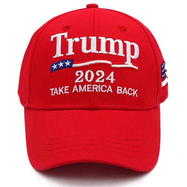 【並行輸入品】アメリカ製 ドナルド・トランプハット 2020 Keep America Great MAGA 帽子 調節可能な野球帽 米国旗付き