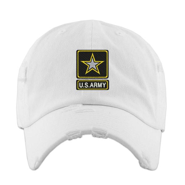 【並行輸入品】US Army Hat Embroidered Vintage Dad Hat Adjustable U.S Soldier E