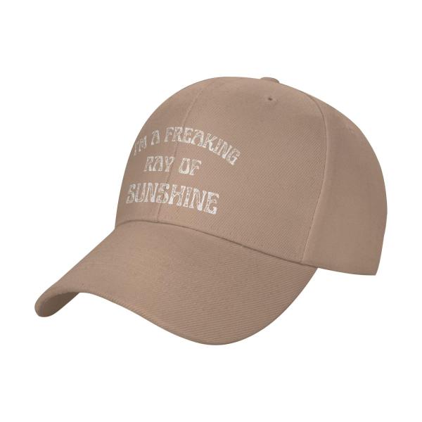 【並行輸入品】Gymini I'm A Freaking Ray of Sunshine Hat for Men Women Baseball