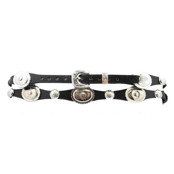 明太子♪美品✨HENSCHEL ウエスタンハット ブラック メタルコンチョ abc-mall_hfayb0ckgcmrl7k