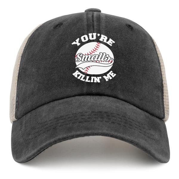 【並行輸入品】NEWSED You're Smalls Kill in' me hat Mens Outdoor hat AllBlack W