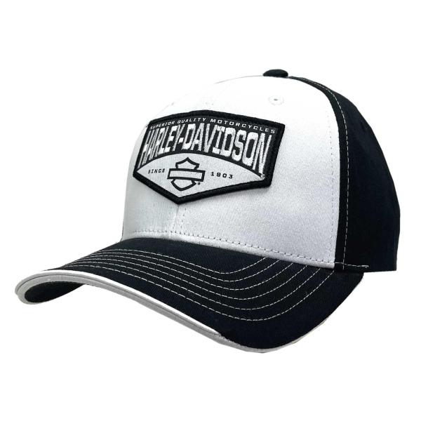 【並行輸入品】Harley Davidson Men's Publicity Embroidered Adjustable Baseball
