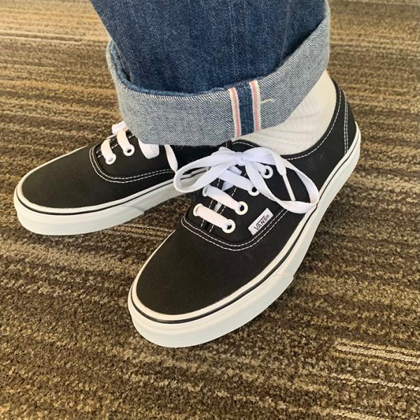 ヴァンズ スニーカー Vans Authentic オーセンティック Vn000ee3blk