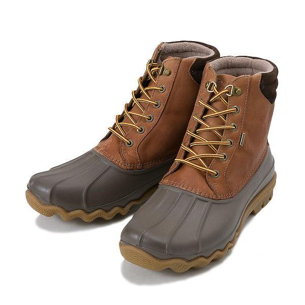 【 SPERRY TOPSIDER 】 約26cm ブーツ 美品 Sperry Topsider Women's Size 8 Tall Lace Up Brown Leather Boat