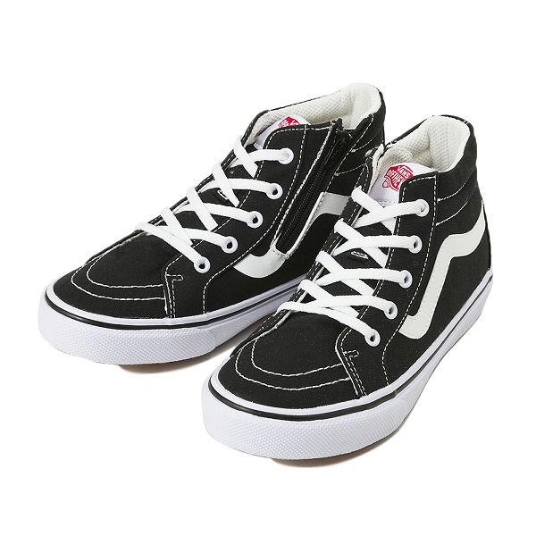 キッズ ヴァンズ スニーカー Vans Sk8 Hi スケートハイ V38cj Black Black Abc Mart Yahoo 店 通販 Yahoo ショッピング