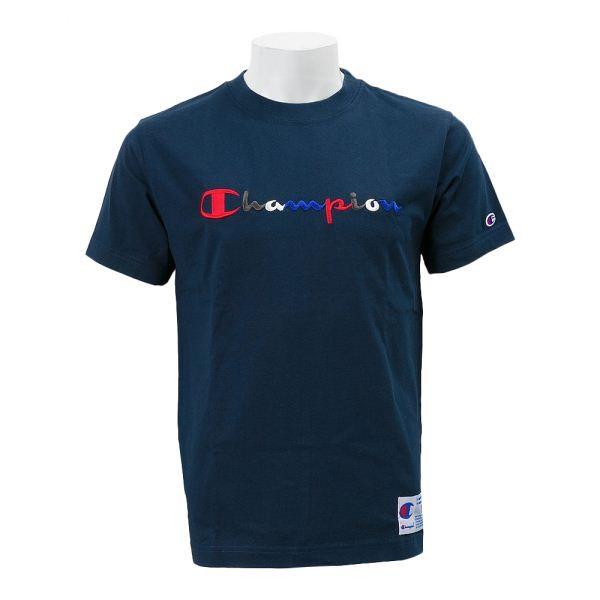 Champion チャンピオン カラフルロゴtシャツ C3 H371 ネイビー Abc Mart Paypayモール店 通販 Paypayモール