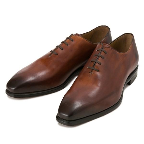 【極美品】Bemer's ドレスシューズ BENTER ベンター ドレスシューズ ONE PIECE ワンピース 651 COGNAC
