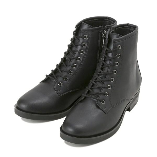 レディース Nuovo ヌオーヴォ レースアップブーツ Mp Lace Up 3 Ne Black Abc Mart Paypayモール店 通販 Paypayモール
