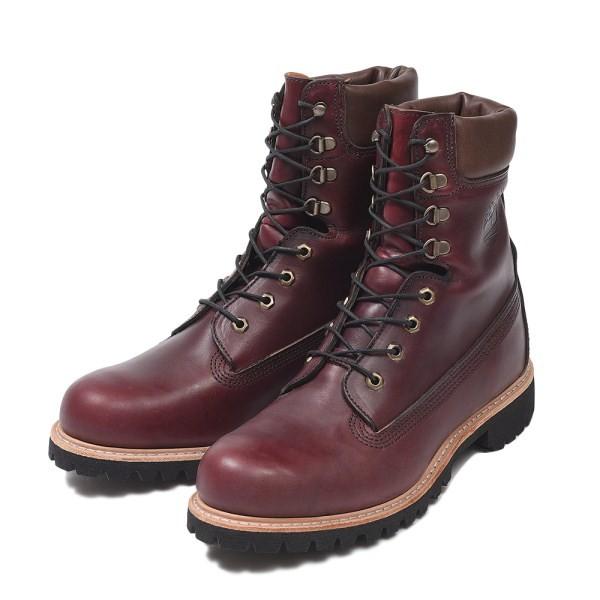 burgundy timberlands
