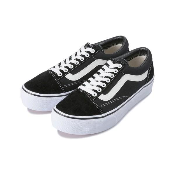 ヴァンズ スニーカー VANS OLD SKOOL PLAT オールドスクール プラット V36 PLAT BLACK :5746430001013:ABC-MART !店 通販 ヴァンズ VANS バンズ 黒色 ブラック オールドスクール スニーカー
