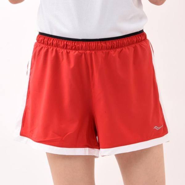 fB[X SauconyAp TbJj[ W OUTPACE 3.5 SHORT jOV[c SAW800279-RED@Saucony RED