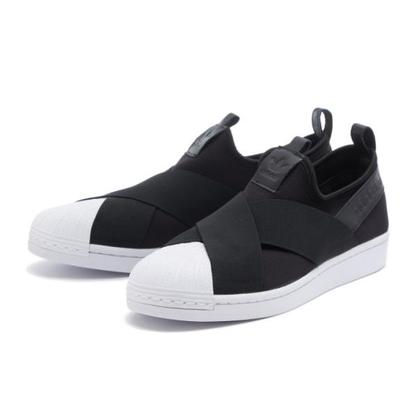 adidasアディダス SST SLIP ON スーパースタースリッポン FW7051 CBLK/CBLK/CBLK