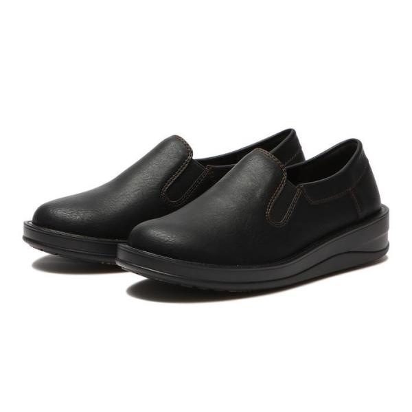 ���f�B�[�X ABC SELECT �G�[�r�[�V�[�Z���N�g CASUAL SLIP ON �J�W���A���V���[�Y W1018 BLACK