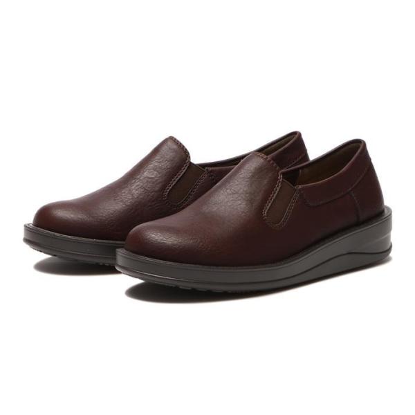 ���f�B�[�X ABC SELECT �G�[�r�[�V�[�Z���N�g CASUAL SLIP ON �J�W���A���V���[�Y W1018 WINE