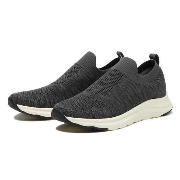 ABC SELECT �G�[�r�[�V�[�Z���N�g KNIT SLIPON �j�b�g�X���b�|�� L0012 GRAY