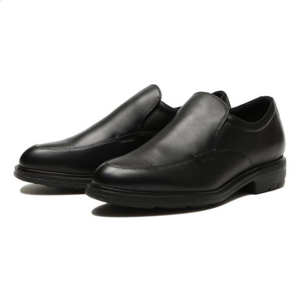 TEXCY eNV[ MENS BISINESS VAMP SLIPON eNV[NX @vXb| TU-7797 BLACK